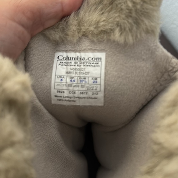 Columbia Women's Sierra Summette 2 Flint Grey Boots Size 6 1519-027 NWOT - Picture 5 of 5